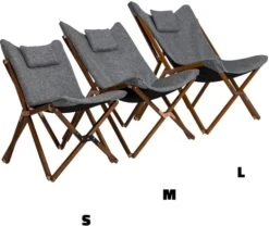 Bo-Camp Urban Outdoor Bloomsbury Relaxstoel - Grijs - S -Buiten Kamperen 1135 900 bo camp bloomsbury s grijs 6