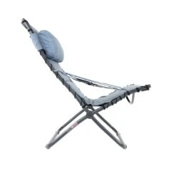 Crespo Tex Comfort AP-262 Loungestoel - Blauw -Buiten Kamperen 1148405 05 1 1 1