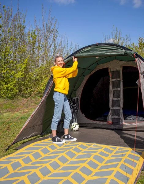 Easy Camp Galaxy 400 Rustic Green Tunneltent - 4 Personen 8 Easy Camp Galaxy 400 Rustic Green Tunneltent - 4 Personen - Image 6