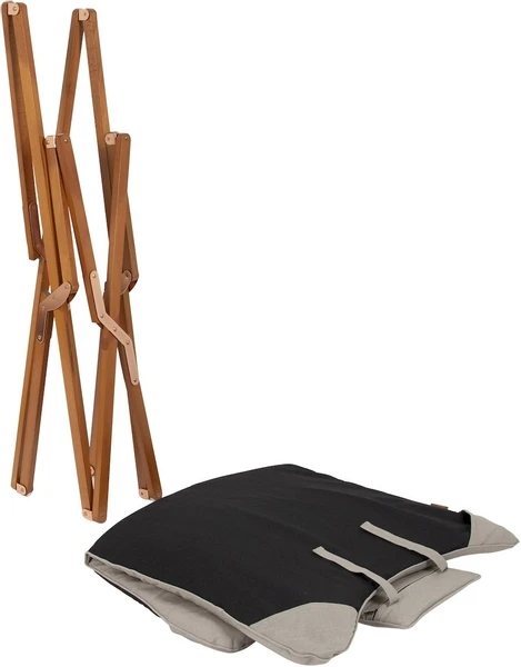 Bo-Camp Urban Outdoor Bloomsbury Vlinderstoel - Beige - L 8 Bo-Camp Urban Outdoor Bloomsbury Vlinderstoel - Beige - L - Image 6