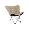 Bo-Camp Urban Outdoor Grainger Vlinderstoel - Beige - L -Buiten Kamperen 1200394 1 1