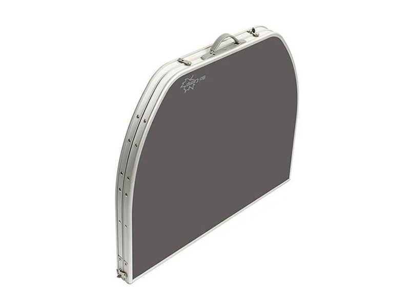 Bo-Camp Ovaal 120 X 80 Koffermodel Campingtafel - Grijs 4 Bo-Camp Ovaal 120 X 80 Koffermodel Campingtafel - Grijs - Image 2