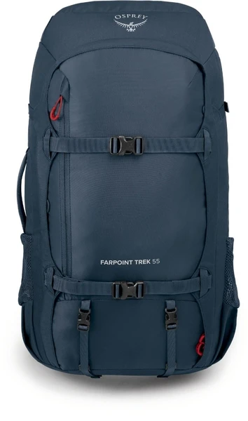 Osprey Farpoint Trek Pack Rugzak - Blauw - 55 Liter 4 Osprey Farpoint Trek Pack Rugzak - Blauw - 55 Liter - Image 2