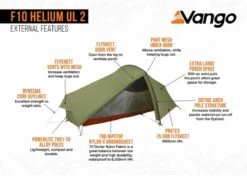Vango F10 Helium UL 2 Ultralichte Trekking Tunneltent - 1/2 Persoons - Groen 15 Vango F10 Helium UL 2 Ultralichte Trekking Tunneltent - 1/2 Persoons - Groen -Buiten Kamperen 1900 1783 f10 helium ul 2 6