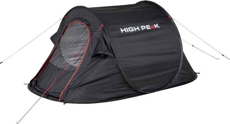 High Peak Vision 2 Pop-up Tent - 2 Persoons - Zwart 6 High Peak Vision 2 Pop-up Tent - 2 Persoons - Zwart - Image 4