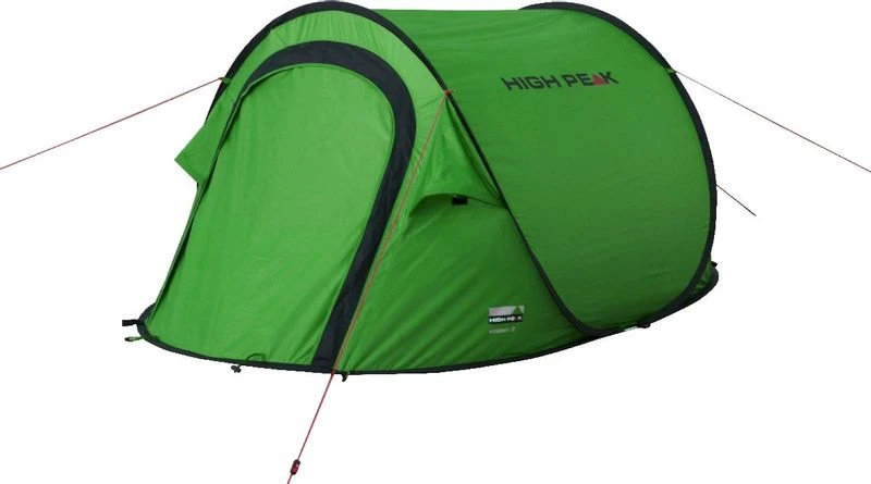 High Peak Vision 2 Pop-up Tent - 2 Persoons - Groen 4 High Peak Vision 2 Pop-up Tent - 2 Persoons - Groen - Image 2