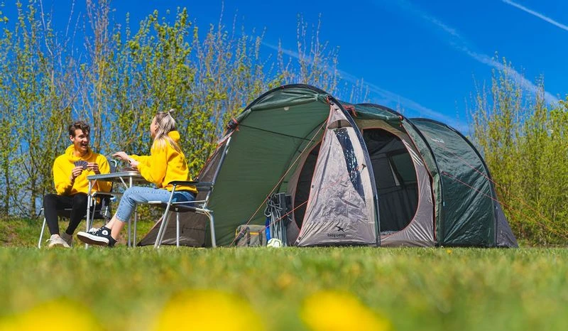 Easy Camp Galaxy 400 Rustic Green Tunneltent - 4 Personen 4 Easy Camp Galaxy 400 Rustic Green Tunneltent - 4 Personen - Image 2