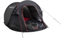 High Peak Vision 2 Pop-up Tent - 2 Persoons - Zwart 10 High Peak Vision 2 Pop-up Tent - 2 Persoons - Zwart -Buiten Kamperen 755 1200 4001690102803.pt05