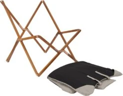 Bo-Camp Urban Outdoor Bloomsbury Vlinderstoel - Beige - L 17 Bo-Camp Urban Outdoor Bloomsbury Vlinderstoel - Beige - L -Buiten Kamperen 900 1148 1200354 06