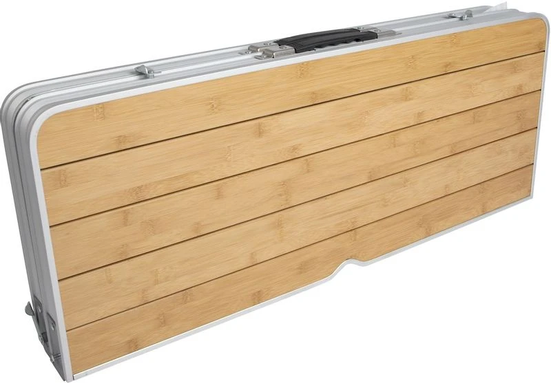 Bo-Camp 136 X 85 Inklapbare Picknicktafel - Bamboe 4 Bo-Camp 136 X 85 Inklapbare Picknicktafel - Bamboe - Image 2