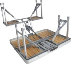 Bo-Camp 136 X 85 Inklapbare Picknicktafel - Bamboe 24 Bo-Camp 136 X 85 Inklapbare Picknicktafel - Bamboe -Buiten Kamperen 900 1350 1404800 06