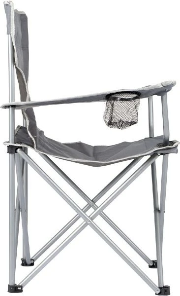 Camp Gear Compact Vouwstoel-Grijs 6 Camp Gear Compact Vouwstoel-Grijs - Image 4