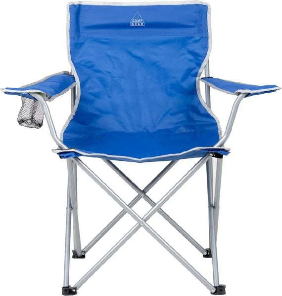 Camp Gear Compact Vouwstoel-Blauw 4 Camp Gear Compact Vouwstoel-Blauw - Image 2