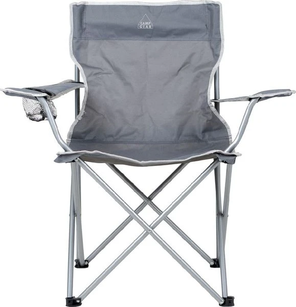 Camp Gear Compact Vouwstoel-Grijs 4 Camp Gear Compact Vouwstoel-Grijs - Image 2