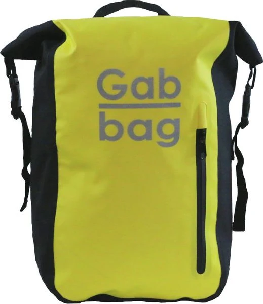 Gabbag Reflective 25L Waterdichte Rugzak - Geel 4 Gabbag Reflective 25L Waterdichte Rugzak - Geel - Image 2