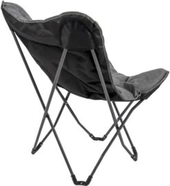 Bo-Camp Urban Outdoor Grainger Vlinderstoel - Antraciet 15 Bo-Camp Urban Outdoor Grainger Vlinderstoel - Antraciet -Buiten Kamperen bo camp grainger vlinderstoel grijs 10