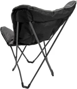 Bo-Camp Urban Outdoor Grainger Vlinderstoel - Antraciet 17 Bo-Camp Urban Outdoor Grainger Vlinderstoel - Antraciet -Buiten Kamperen bo camp grainger vlinderstoel grijs 14