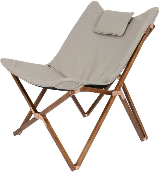 Bo-Camp Urban Outdoor Bloomsbury Vlinderstoel - Beige - M 5 Bo-Camp Urban Outdoor Bloomsbury Vlinderstoel - Beige - M - Image 3