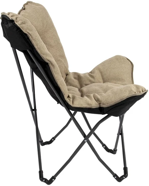 Bo-Camp Urban Outdoor Grainger Vlinderstoel - Beige 4 Bo-Camp Urban Outdoor Grainger Vlinderstoel - Beige - Image 2