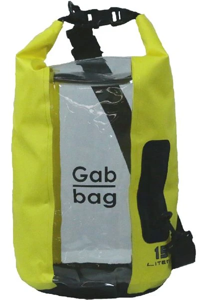Gabbag Dry 15L Waterdichte Tas - Geel 3 Gabbag Dry 15L Waterdichte Tas - Geel