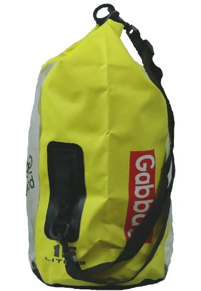 Gabbag Dry 15L Waterdichte Tas - Geel 6 Gabbag Dry 15L Waterdichte Tas - Geel - Image 4