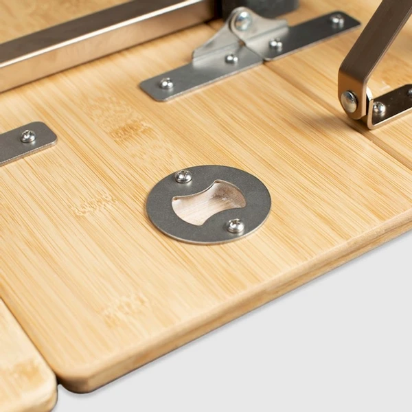 Zempire Kitpac V2 Campingtafel - Groot - 100 X 65 - Bamboe 7 Zempire Kitpac V2 Campingtafel - Groot - 100 X 65 - Bamboe - Image 5